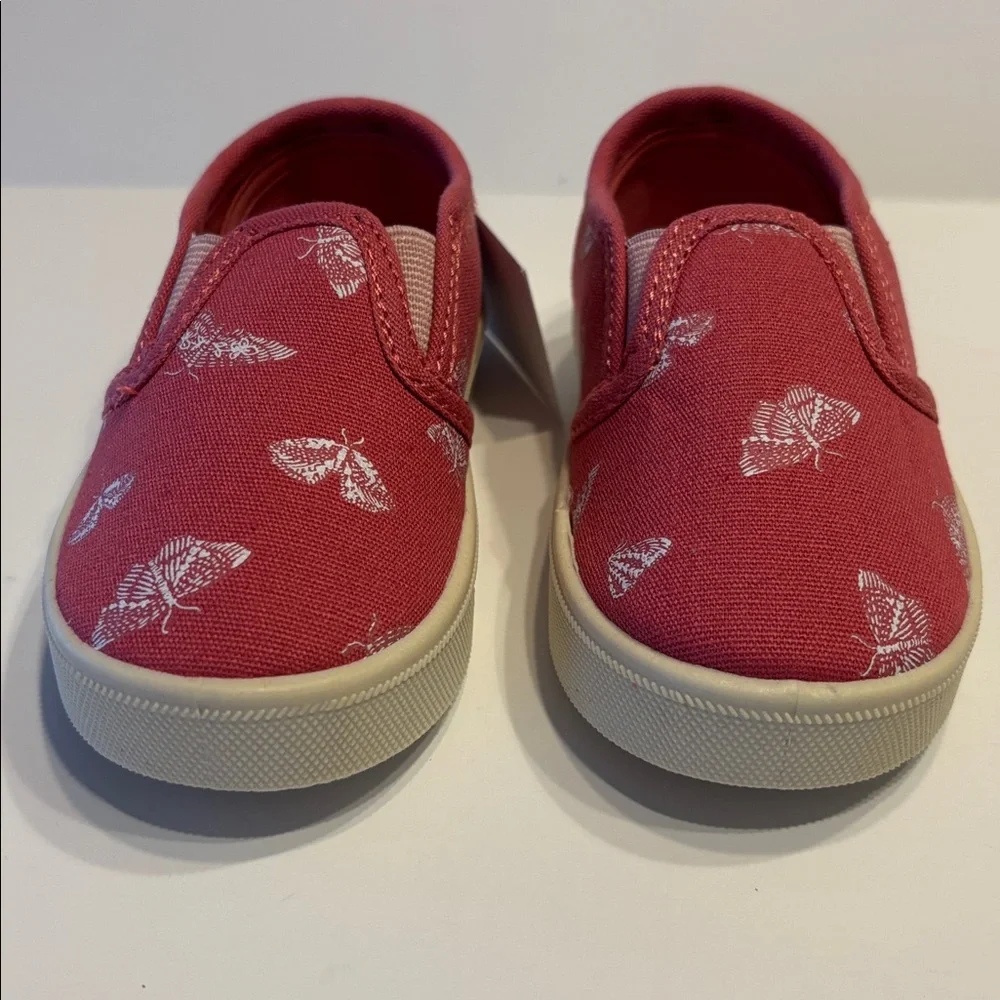 OshKosh B'Gosh Slip-On Butterfly Theme Sneakers